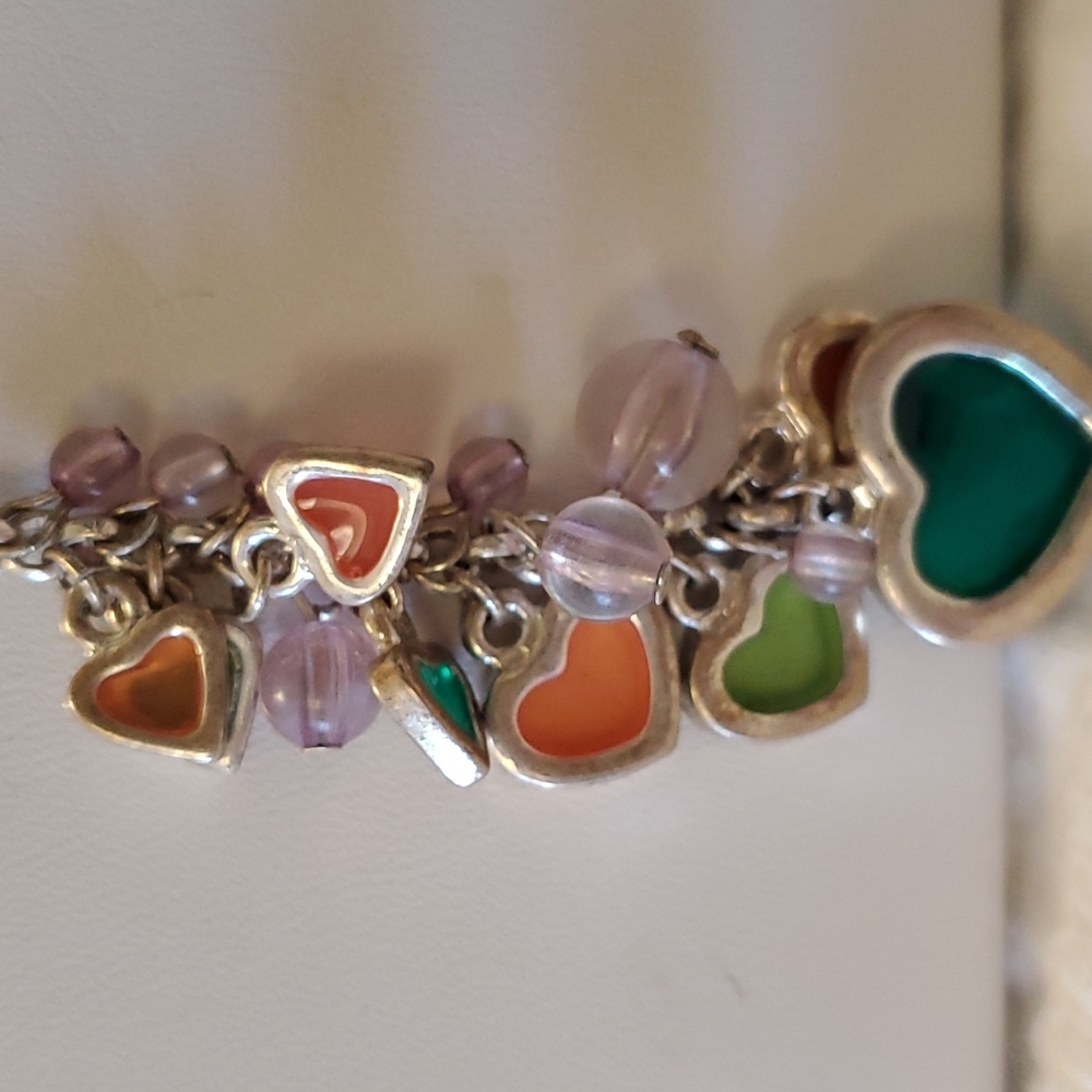Stained Glass Look Hearts
